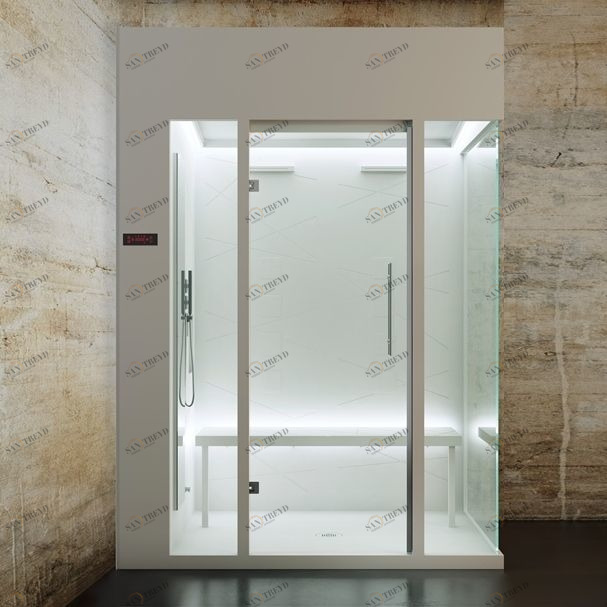 Moma Design Хаммам угловой COMFORT2 белый SEHMCF2