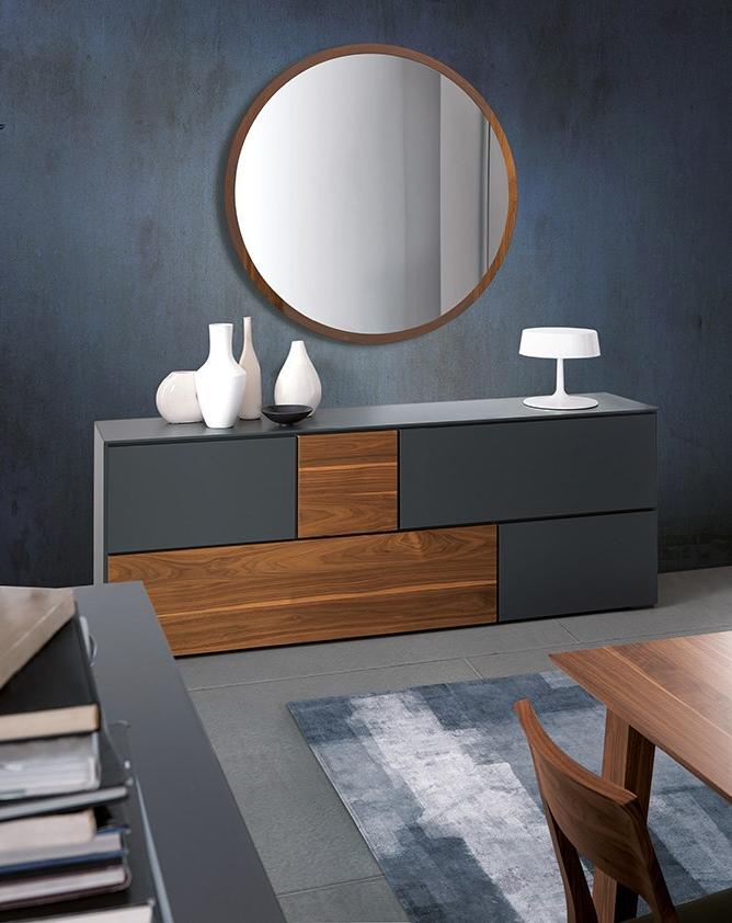 Oliver B. Круглое зеркало в раме Oliver b. casa sun-id-1438872 - Вид №2