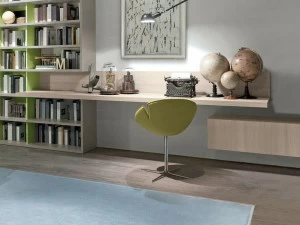 Zalf Прямоугольный стол с полками Minimal