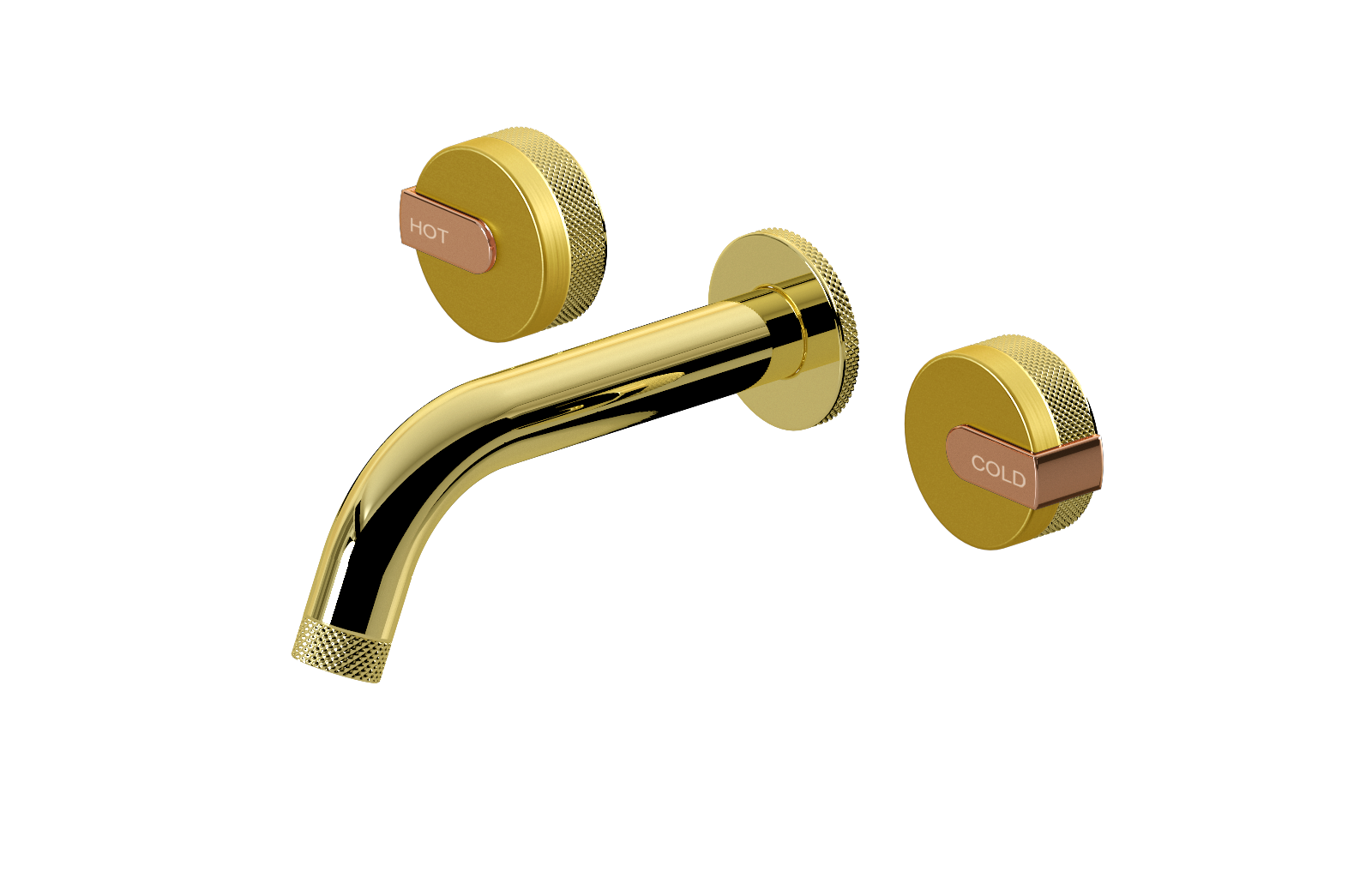 E-11530-R1BB-L1RG-PB Смеситель для умывальника из 19,1см носикем (внешняя часть) GRAFF MOD+