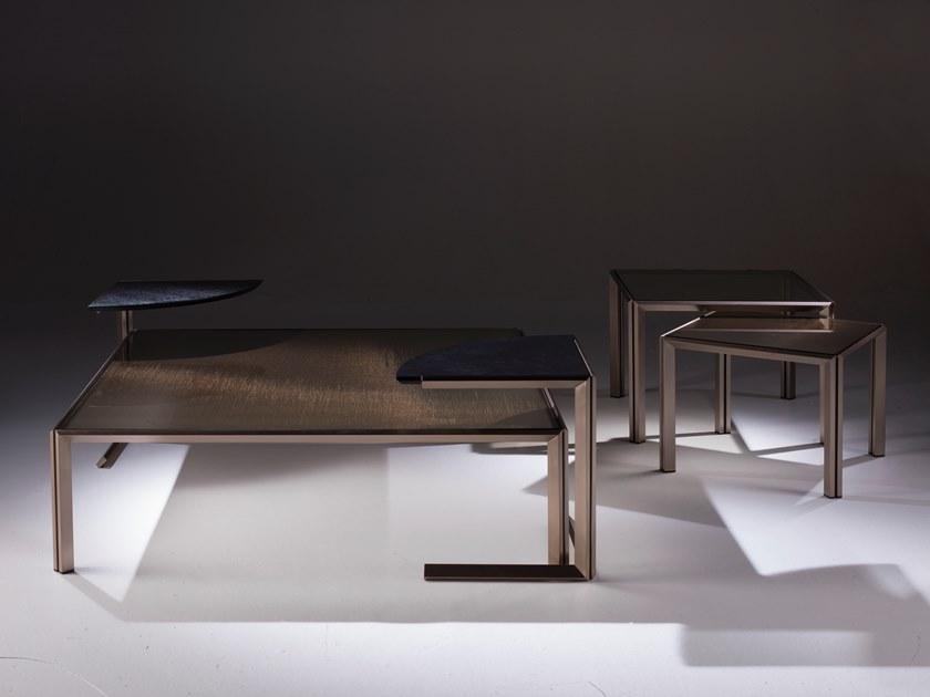 F.lli Orsenigo Квадратный хрустальный журнальный столик Grandangolo sun-id-1489747 - Вид №2