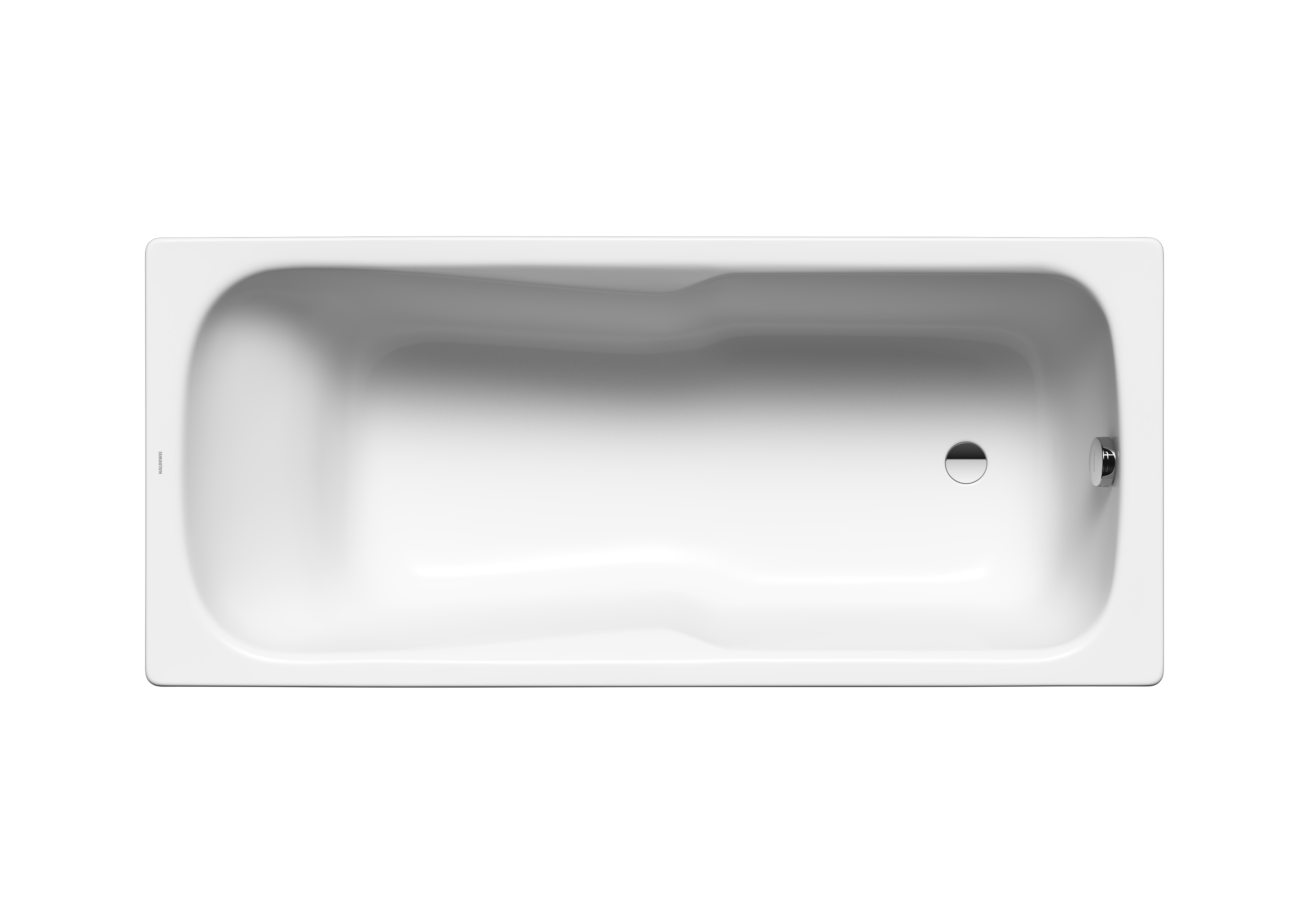 Ванна KALDEWEI Сталь эмалированная 620 258 альпийский белый матовый 620258 - Вид №1