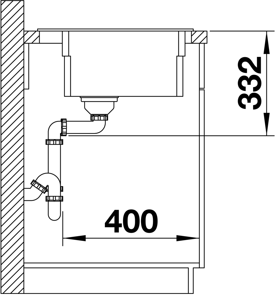 524539 Кухонная мойка Blanco Etagon 6 антрацит  Blanco Etagon Антрацит - Вид №13
