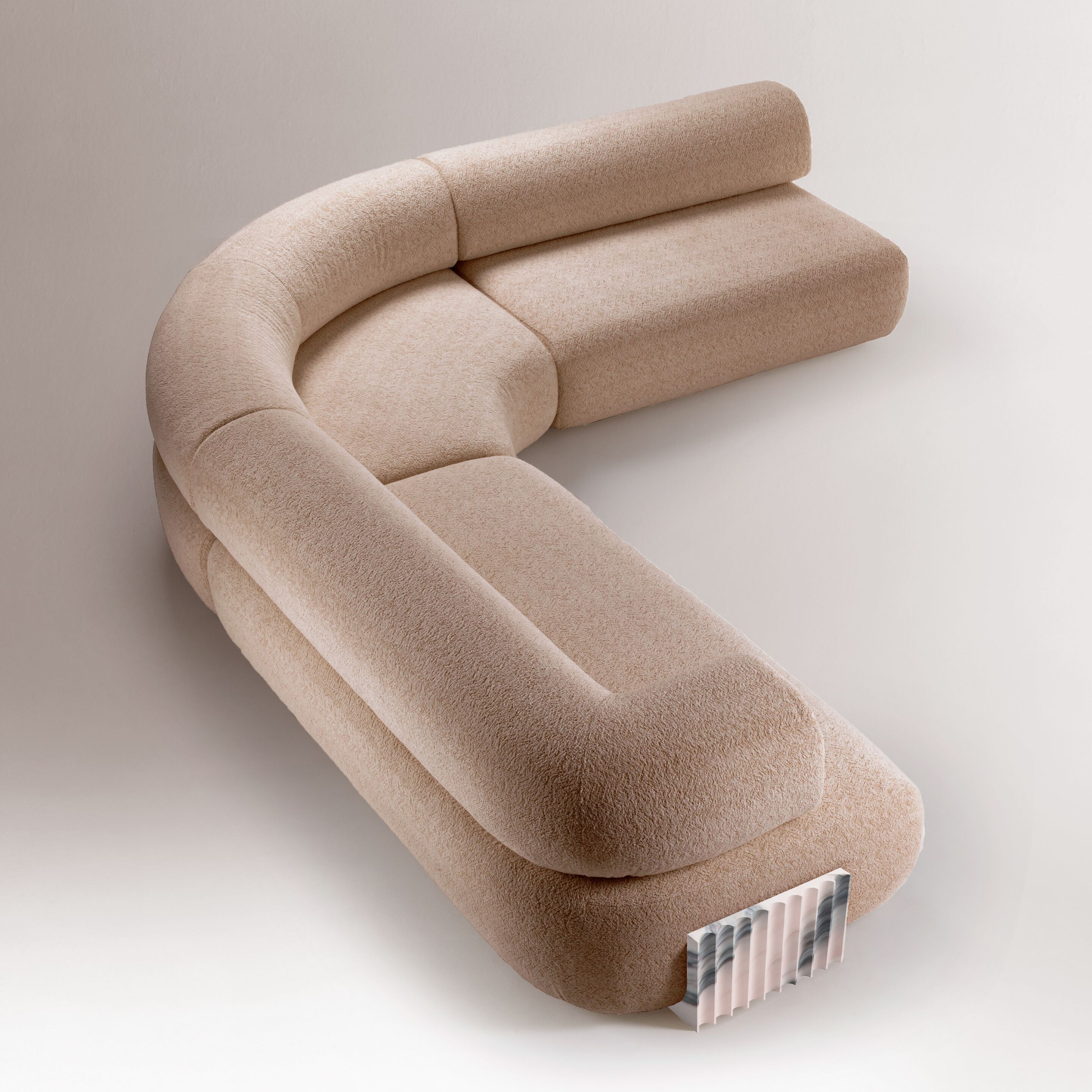 Модульный тканевый диван DOOQ Carmel ARCH-00073856 - Вид №1