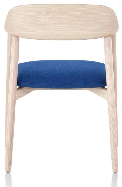 Herman Miller Стул из дерева и ткани с подлокотниками Crosshatch sun-id-1353326 - Вид №2