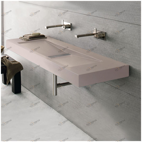 LG415010 Подвесная раковина настенная овальная Neutra Design FLUID белая