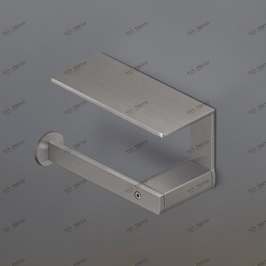 Держатель для туалетной бумаги с многофункциональной полкой, установкой на праве  LTZ113 CEADESIGN 