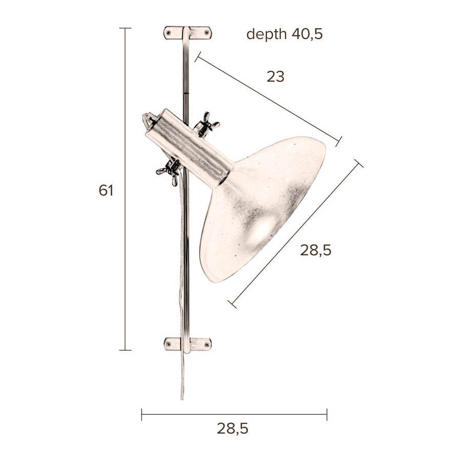 Лампа настенная Karish Dutchbone 5400007 - Вид №7