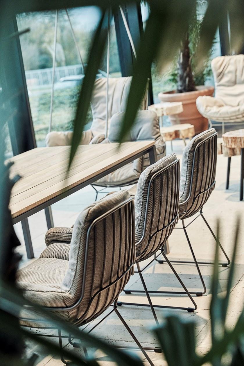 Freifrau Садовое кресло-качалка из ткани sunbrella® с подлокотниками Leyasol outdoor sun-id-1442132 - Вид №4