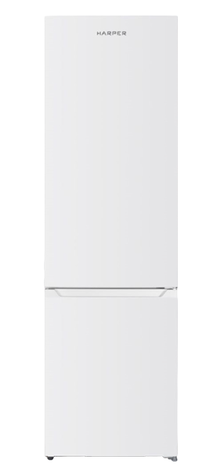9197173 Холодильник с морозильником   Harper RH5559BB белый STDN-0092705