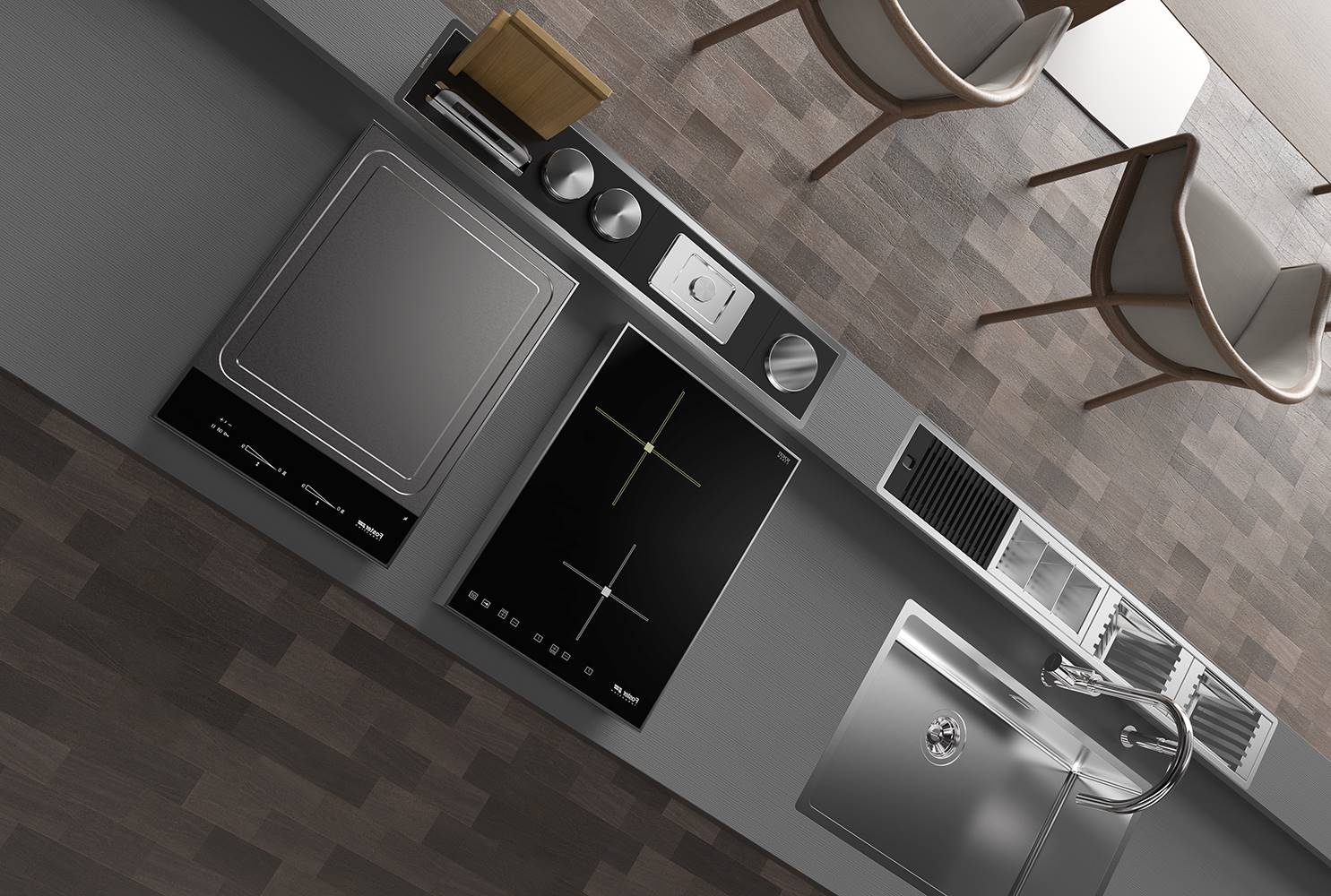 Канал для кухни из нержавеющей стали Foster 3025 880 ARCH-00057154 - Вид №1