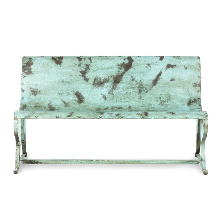 080563 Кованая сельская скамейка Francisco Segarra Nerva Santreyd  - Вид №5
