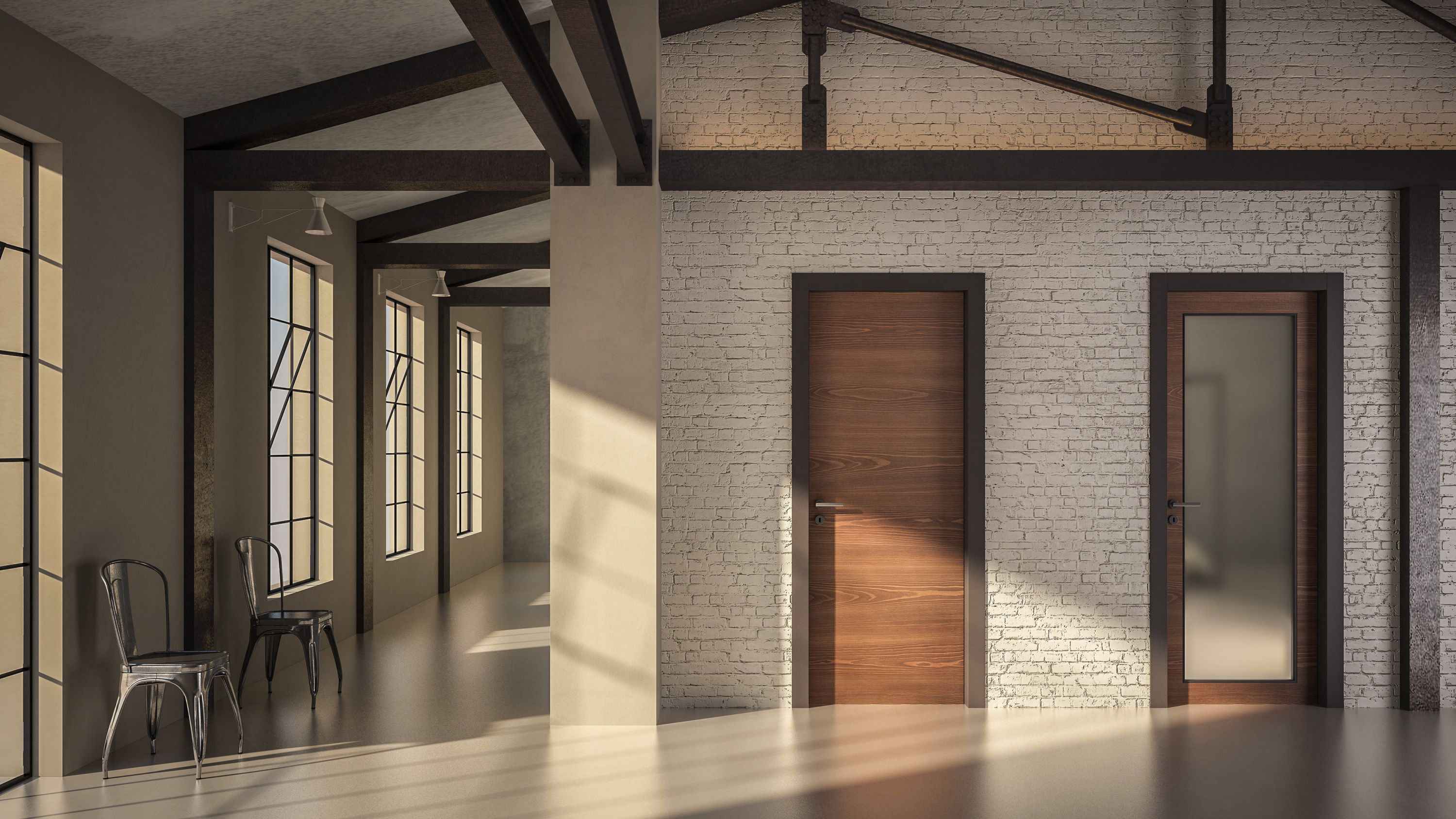 Распашная дверь из лиственницы FBP Адель ARCH-00132839 - Вид №1