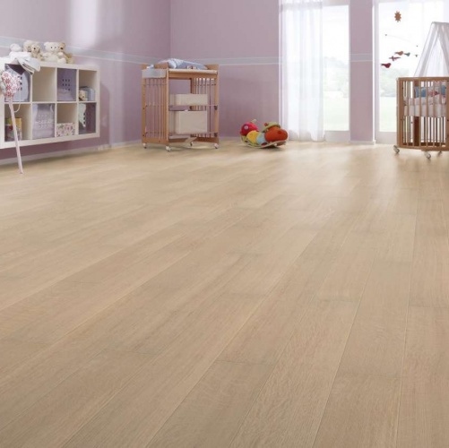 Паркетная доска Meister PS 300 Белый 8090 Дуб Натур с брашью (Текстурированная) 1187х142 мм 2300200072 - Вид №5