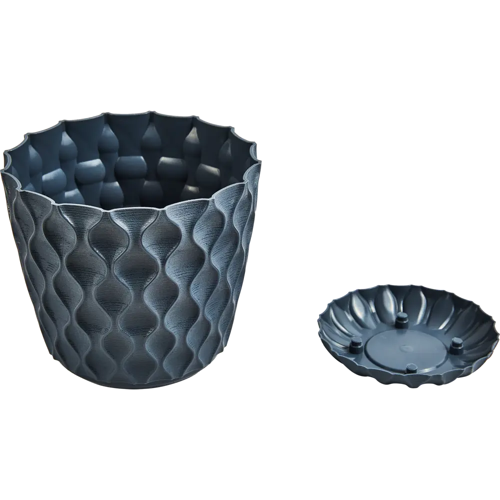 INGREEN Wave — кашпо для комнатных растений с системой дренажа 88593914 STLM-0951757 - Вид №1