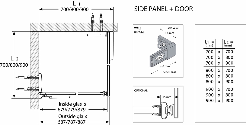 685682 Душевая дверь IFO Stella, дверь IFO Stella 800 правая - Вид №8