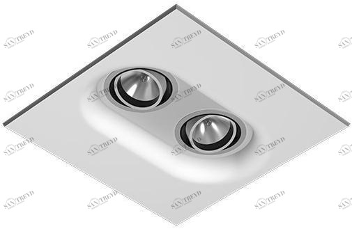 Flos Точечный светильник с множеством квадратных потолков Soft collection - in sun-id-1371572