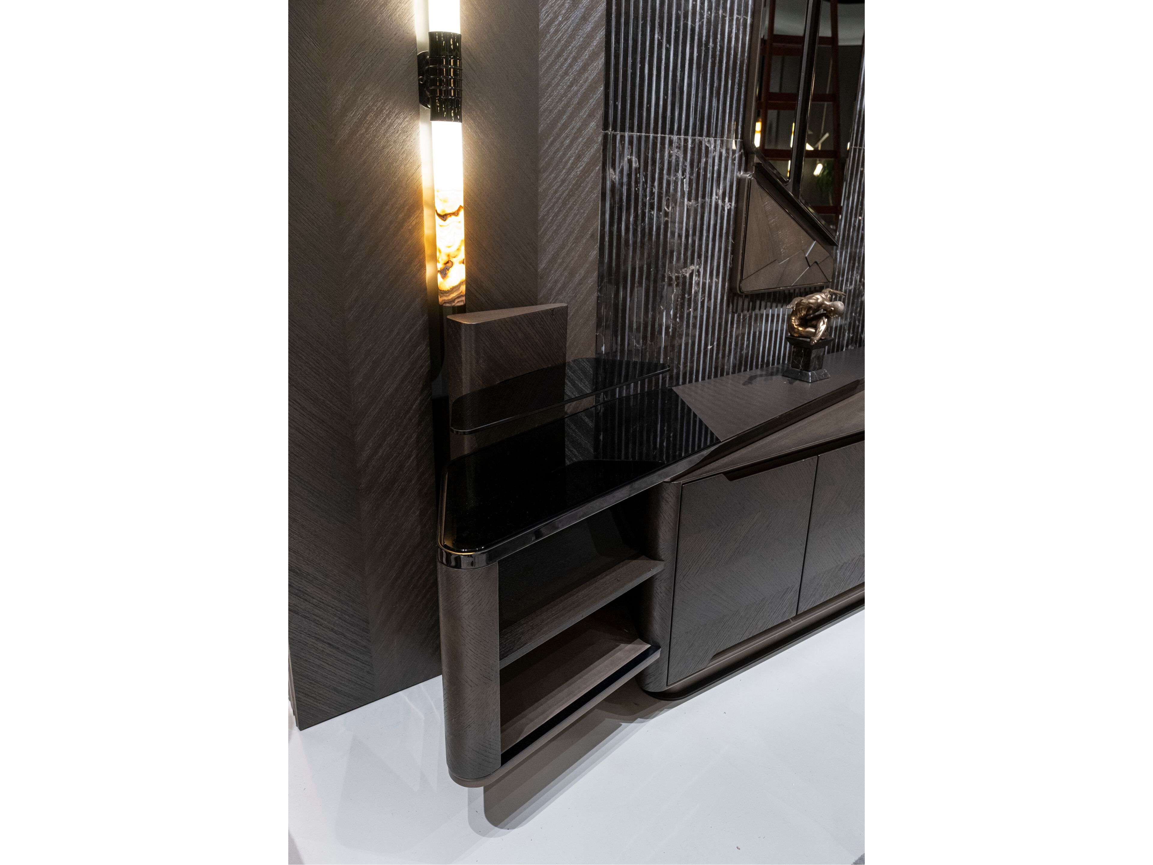 Деревянный шкаф с распашными дверями Zebrano Gioia ARCH-00050697 - Вид №8