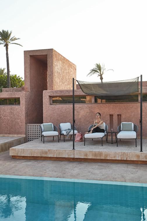 1 мест. кресло кремень перец Manutti Radius MNST738 - Вид №16