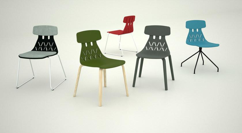 Crassevig Стул на козлах из фанеры Milla sun-id-1417787 - Вид №1