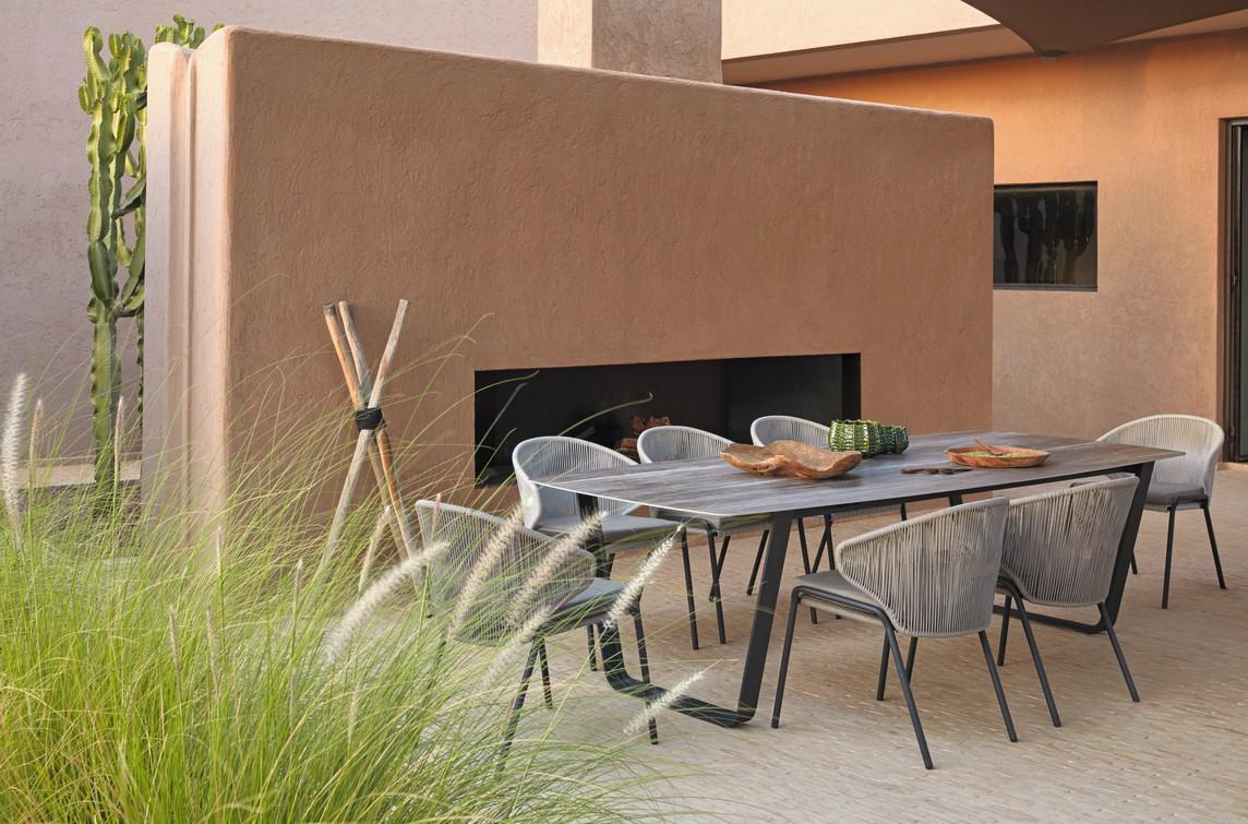 Обеденный стол pwi white f8 264см x 118см Manutti Air MNST805 - Вид №5