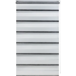 Штора рулонная день-ночь Лечче 50x160 см серо-молочная 84522709 STLM-2166894