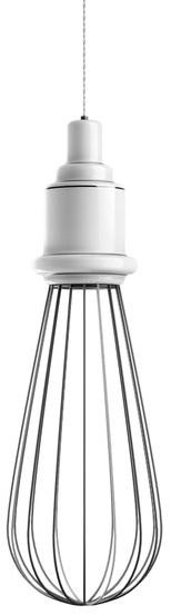 MARIONI Подвесной светильник прямого и отраженного света из керамики Edison 02190md - Вид №1
