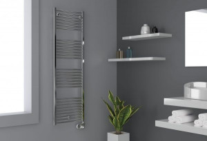 3581646110012 Cordivari Lisa-22 Electric, полотенцесушитель электрический 1160/500, цвет хромированая сталь