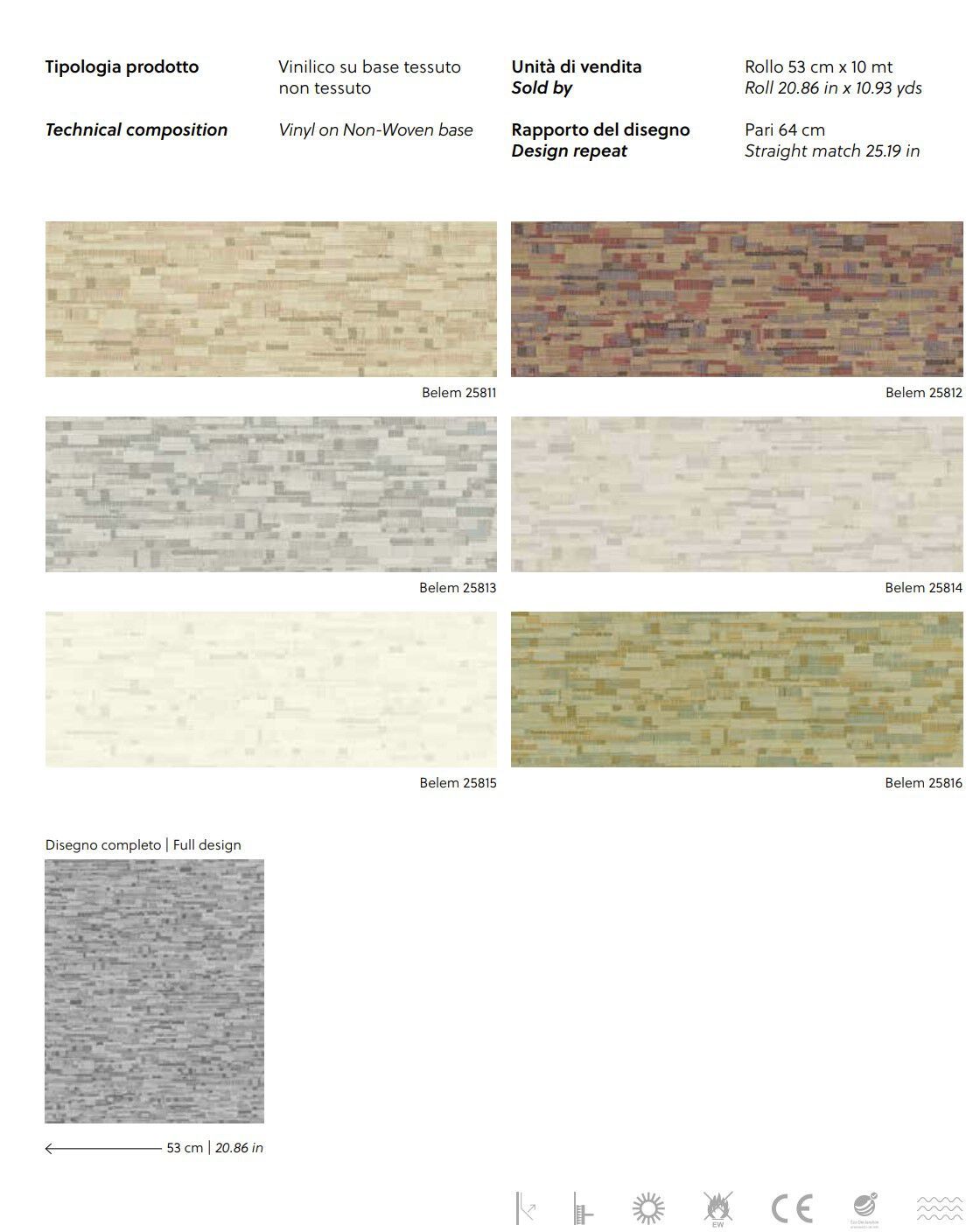 Геометрические рельефные обои Jannelli&Volpi ALTAGAMMA FIBERS ARCH-00090168 - Вид №2