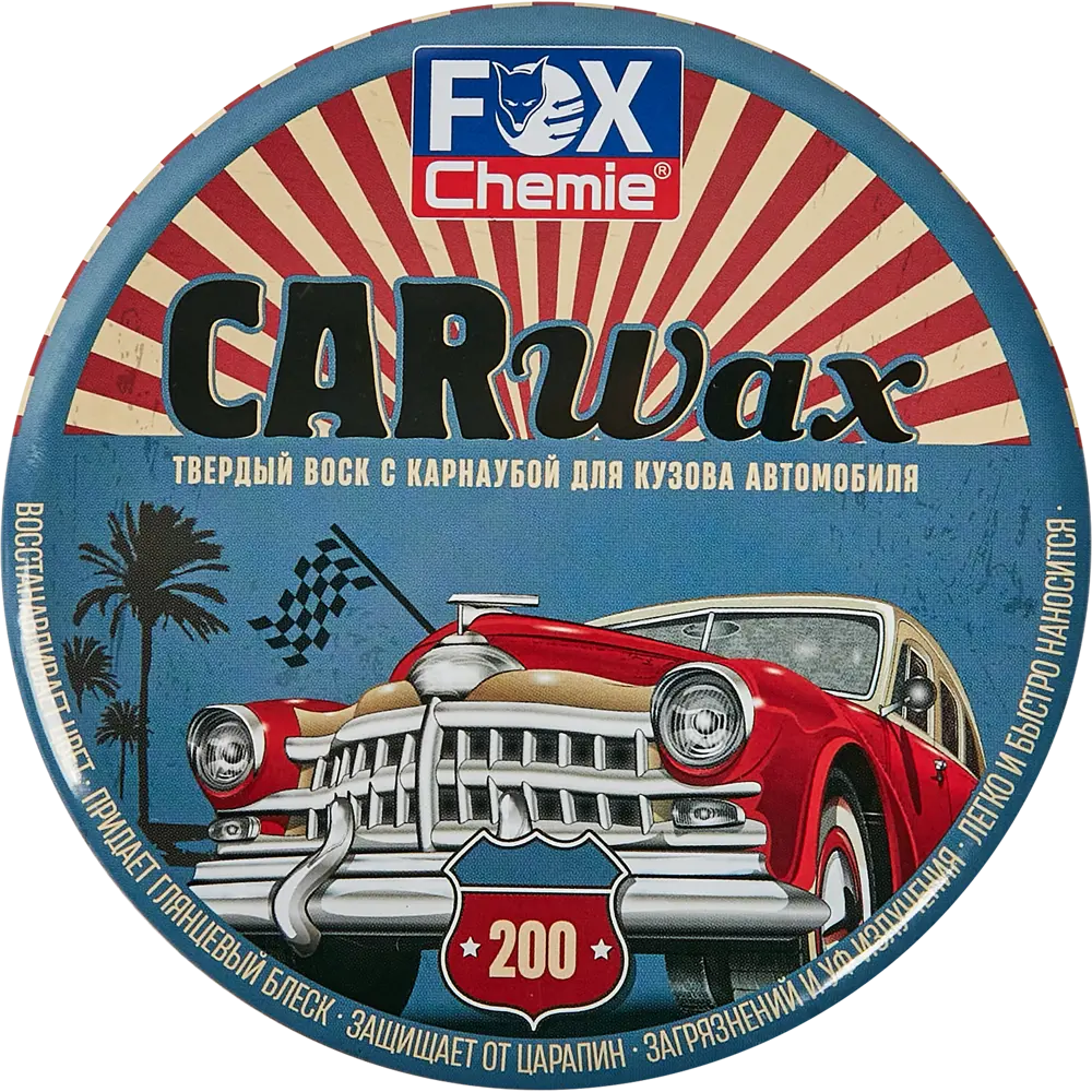 Fox Chemie Автомобильный воск с карнаубой для защиты кузова 89335144 STLM-1485652 - Вид №1