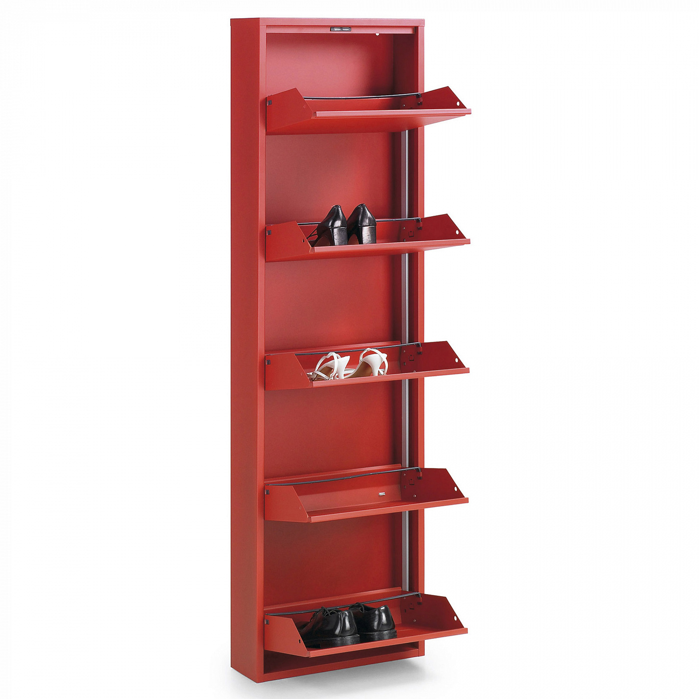 046468 Шкаф для обуви ROX белый La Forma Ode  - Вид №1