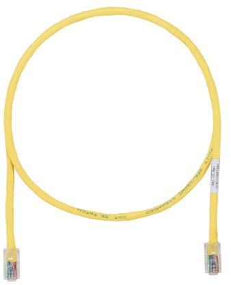 UTPCH5MYLY Copper patch cord, category 5e, yellow u Panduit Santreyd 