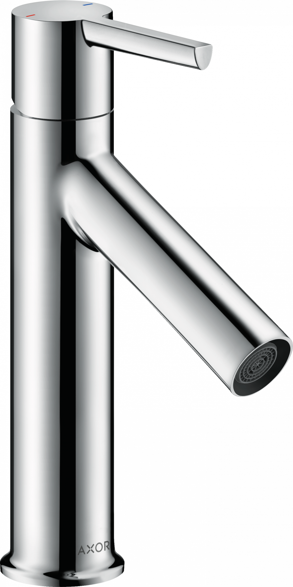 10003000 Смеситель для раковины 100, однорычажный, со сливной ручкой и сливным гарнитуром AXOR STARCK