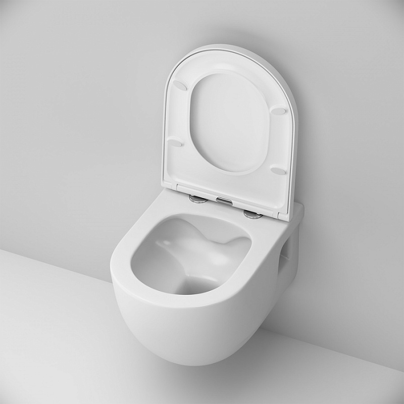 IS49001.801701 Комплект инсталляция с клав Pro L белый с подвесным унитазом FlashClean с сид м AM.PM Like - Вид №3