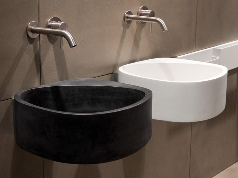 Подвесная раковина настенная овальная Moab80 Elletre белая sun-id-1371329 - Вид №5