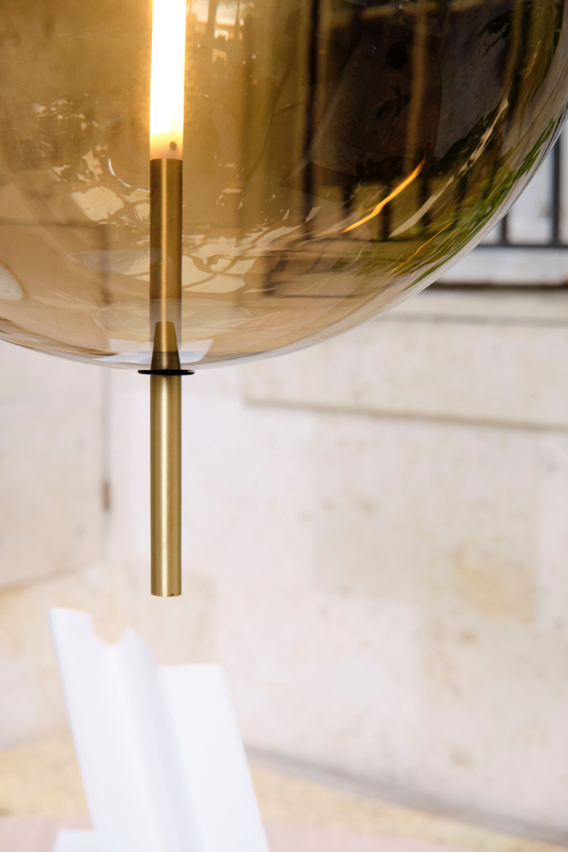 Алюминиевый и стеклянный подвесной светильник Pholc Кандинский ARCH-00129283 - Вид №6