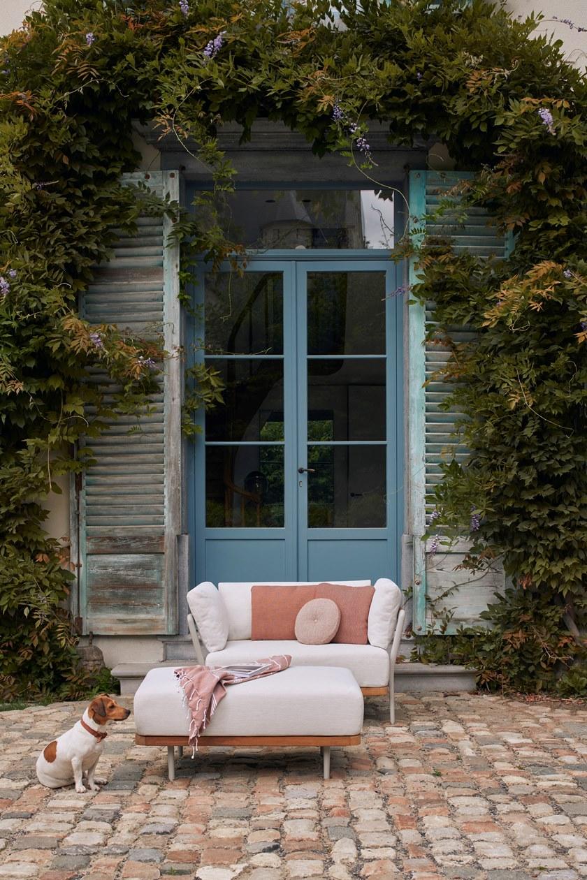 MANUTTI Садовое кресло с подлокотниками, обитое тканью Flex 1s / 1s048 - Вид №2