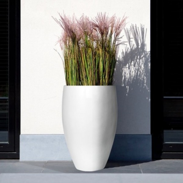 Вазон уличный серый 100х63 см "Белфаст" CAPI EUROPE FLORERO 044741 Серый  - Вид №2