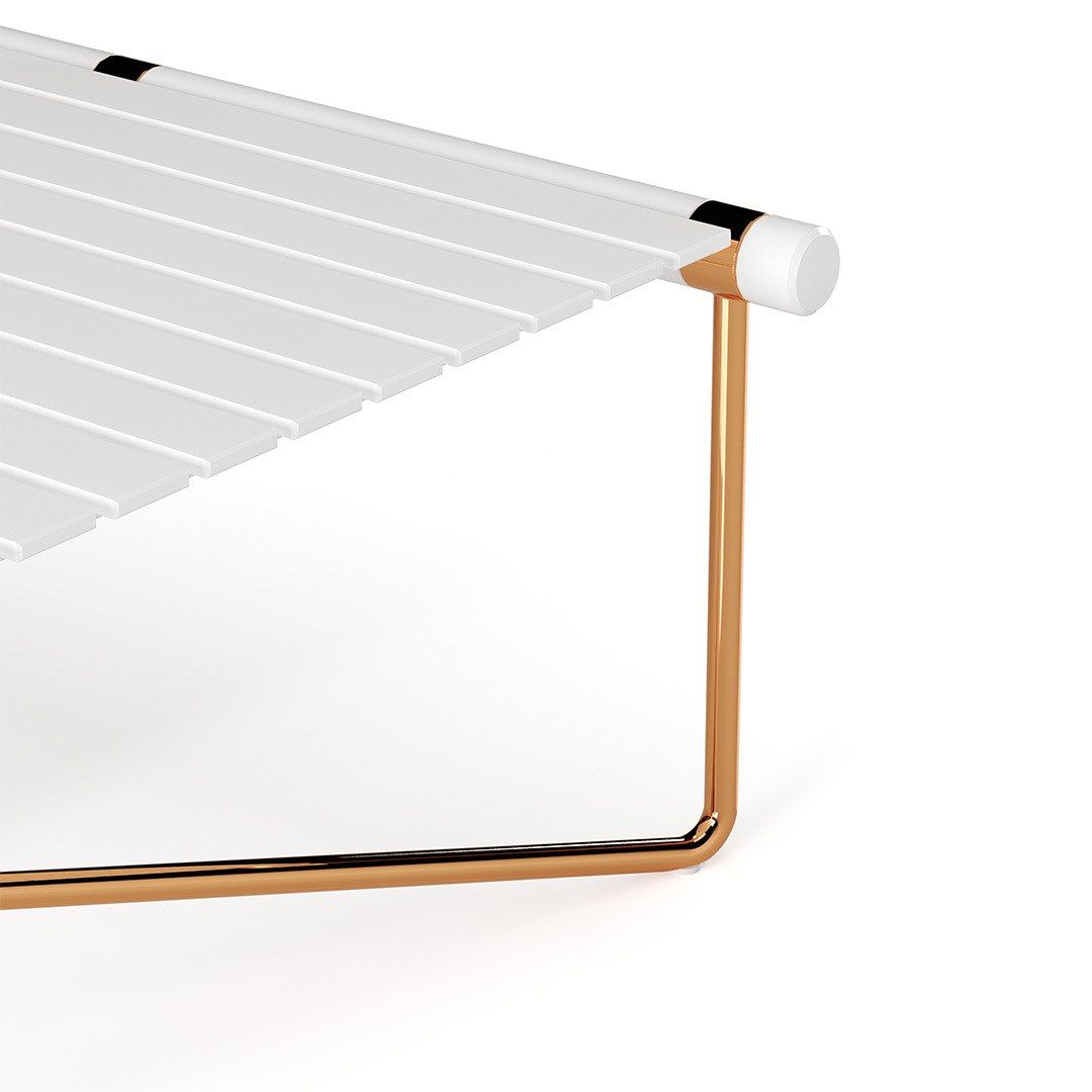 Алюминиевый прямоугольный низкий садовый столик Myface Noa ARCH-00011285 - Вид №4