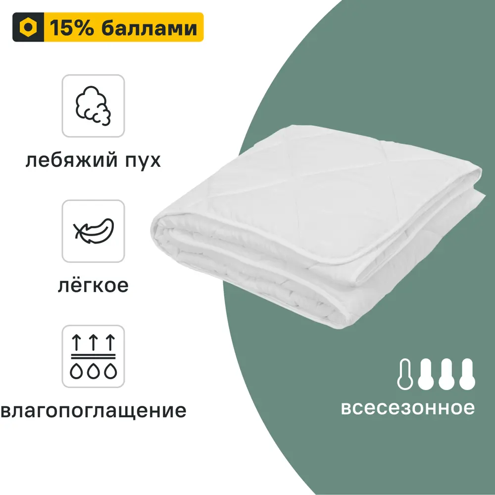 INSPIRE Всесезонное одеяло из хлопкового сатина 170x205 см 89336106 STLM-1487720