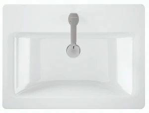 134350004 Подвесная раковина настенная прямоугольная Sanindusa