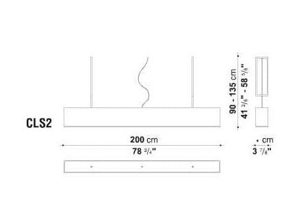 Подвесной светильник с тканевым абажуром Maxalto Leukon ARCH-00128574 - Вид №4