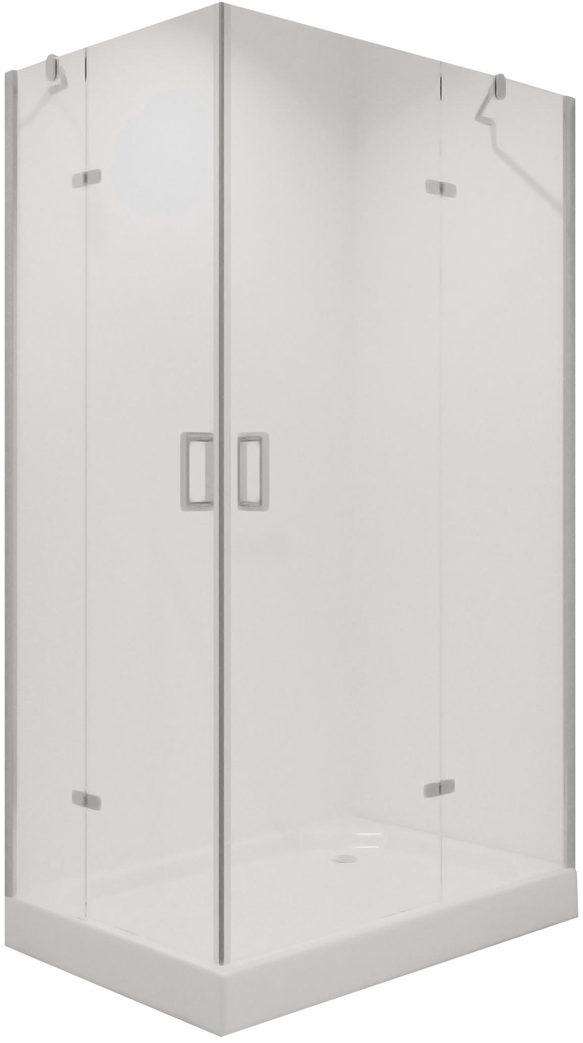 Душевое ограждение NG- 6617-08 (120*80*190) прямоугольник, двери распашные, 1 место Niagara Nova 66170811 - Вид №1