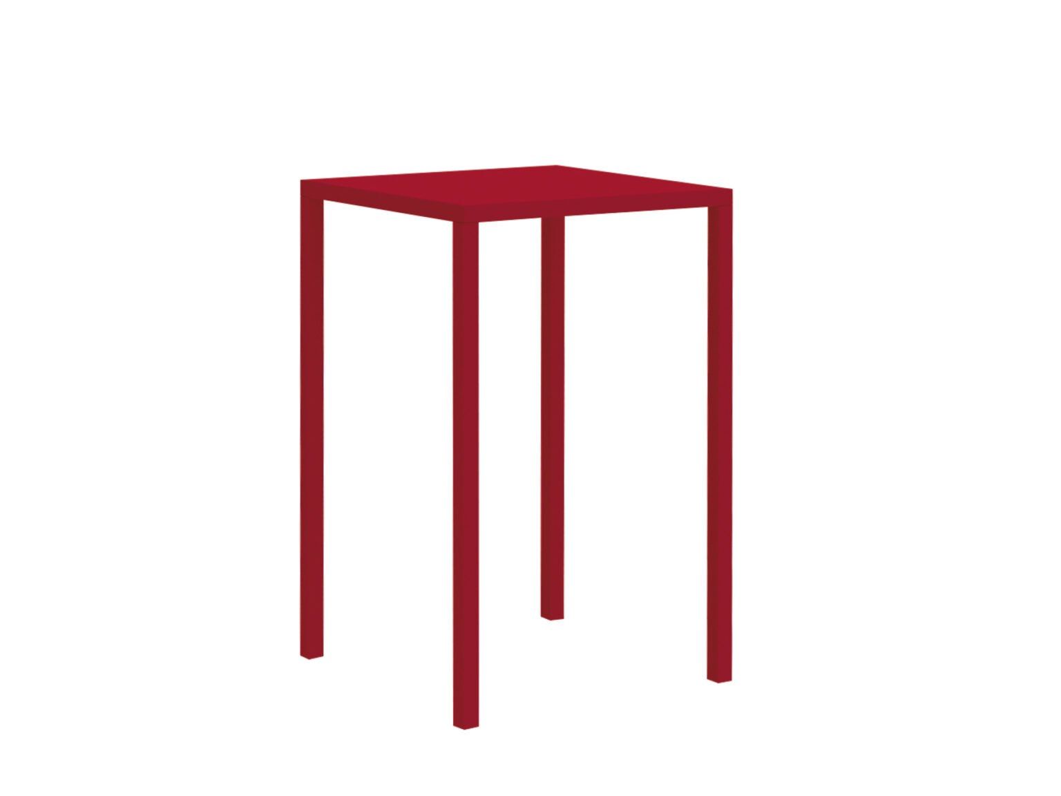 Высокий квадратный металлический садовый стол Vermobil Quatris ARCH-00059388 - Вид №25