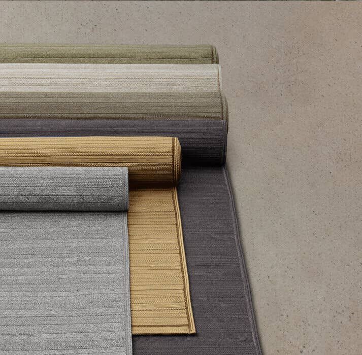 Открытый круглый полиолефиновый ковер B&B Italia Outdoor TWIST ARCH-00077352 - Вид №3