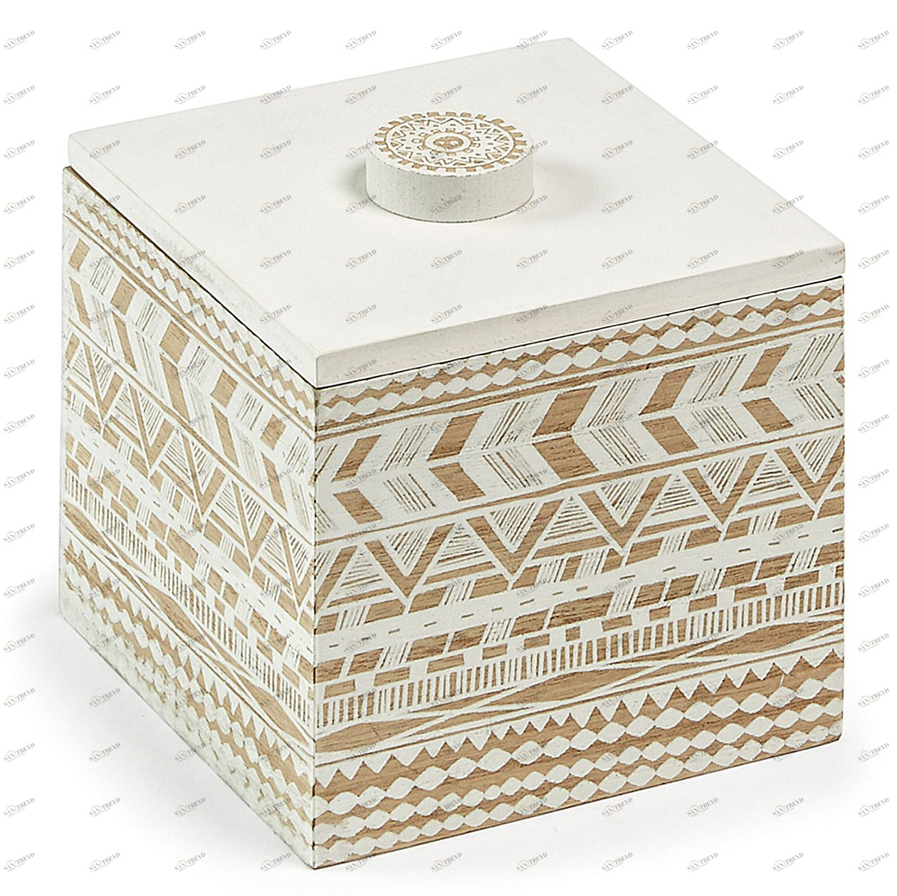 Шкатулка деревянная бежевая Addie от La Forma LA FORMA  344355 Бежевый 