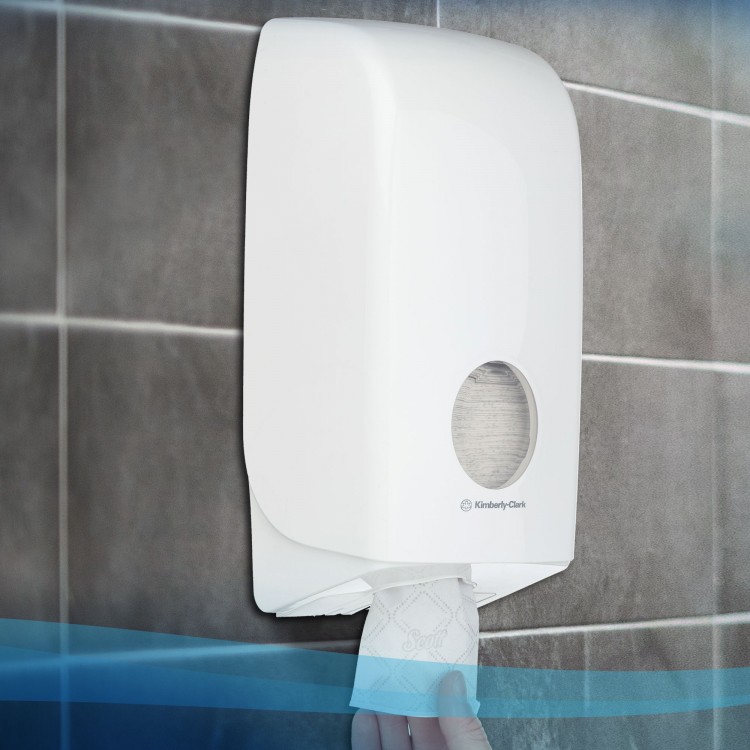 8508 Kimberly Clark Туалетная бумага листовая Kimberly-Clark Scott 8508 2-слойная 36 пачек по 250 листов  - Вид №4