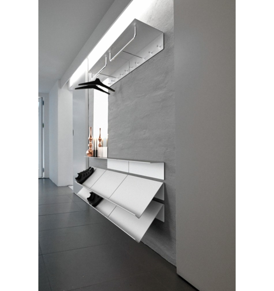 FROST Зеркальная полка » белый Алюминий Белый U4001-W  - Вид №4