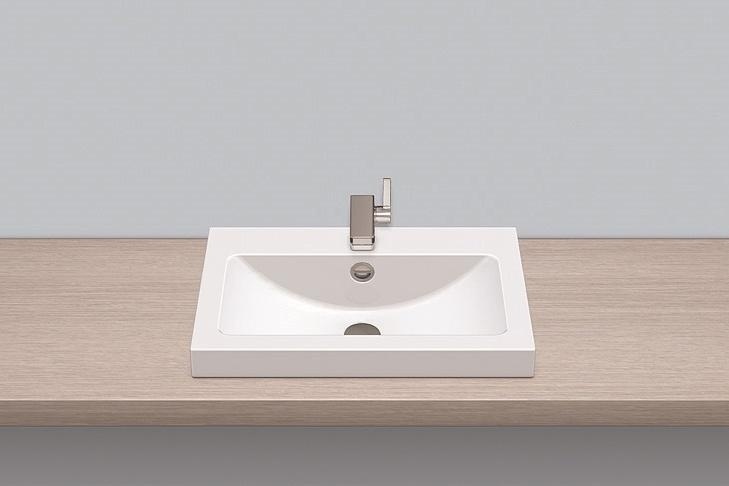 3202000400 Надставная раковина, ab.r585h.1, белая, для простого ухода Alape серия R 