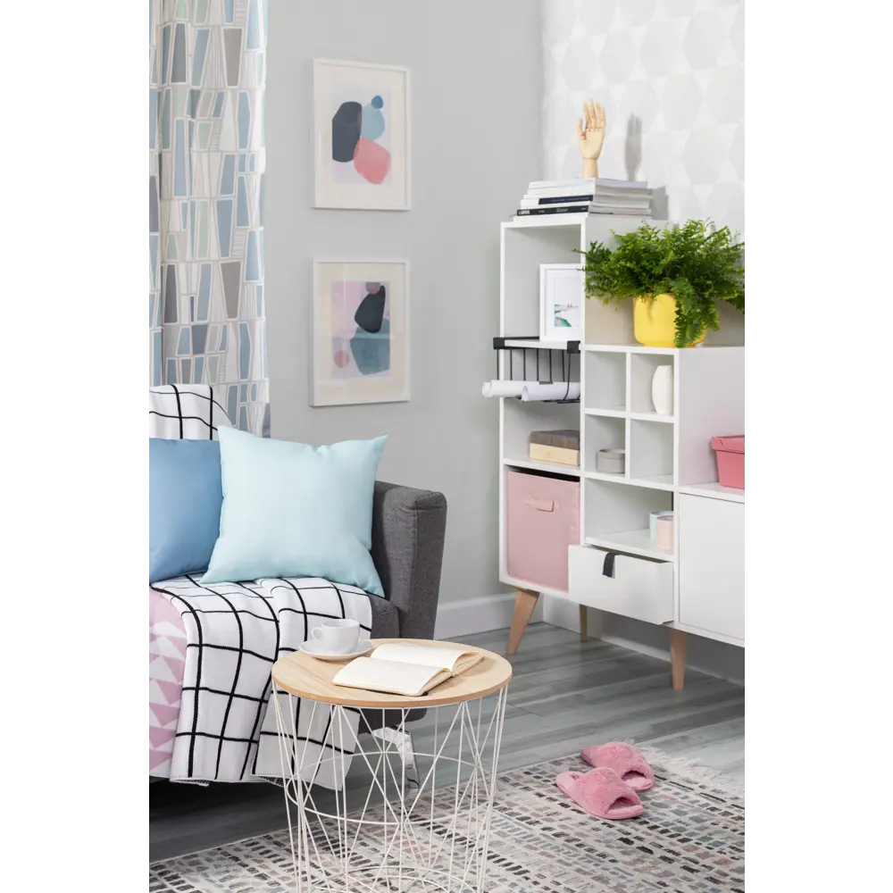 Вставка крестовая для стеллажа KONSENSA Руан 32.7x31.5 см ЛДСП цвет белый STLM-2102234 - Вид №6